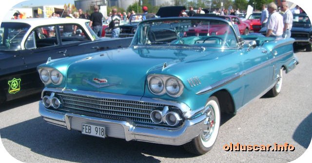 1958 Chevrolet Bel Air Impala Convertible Coupe front